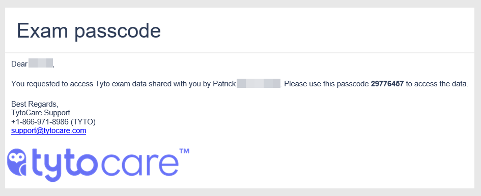 Retrieve Temporary Passcode